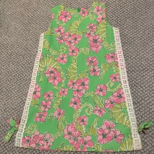 Lilly Pulitzer Limeade Floaters Seahorse Dress